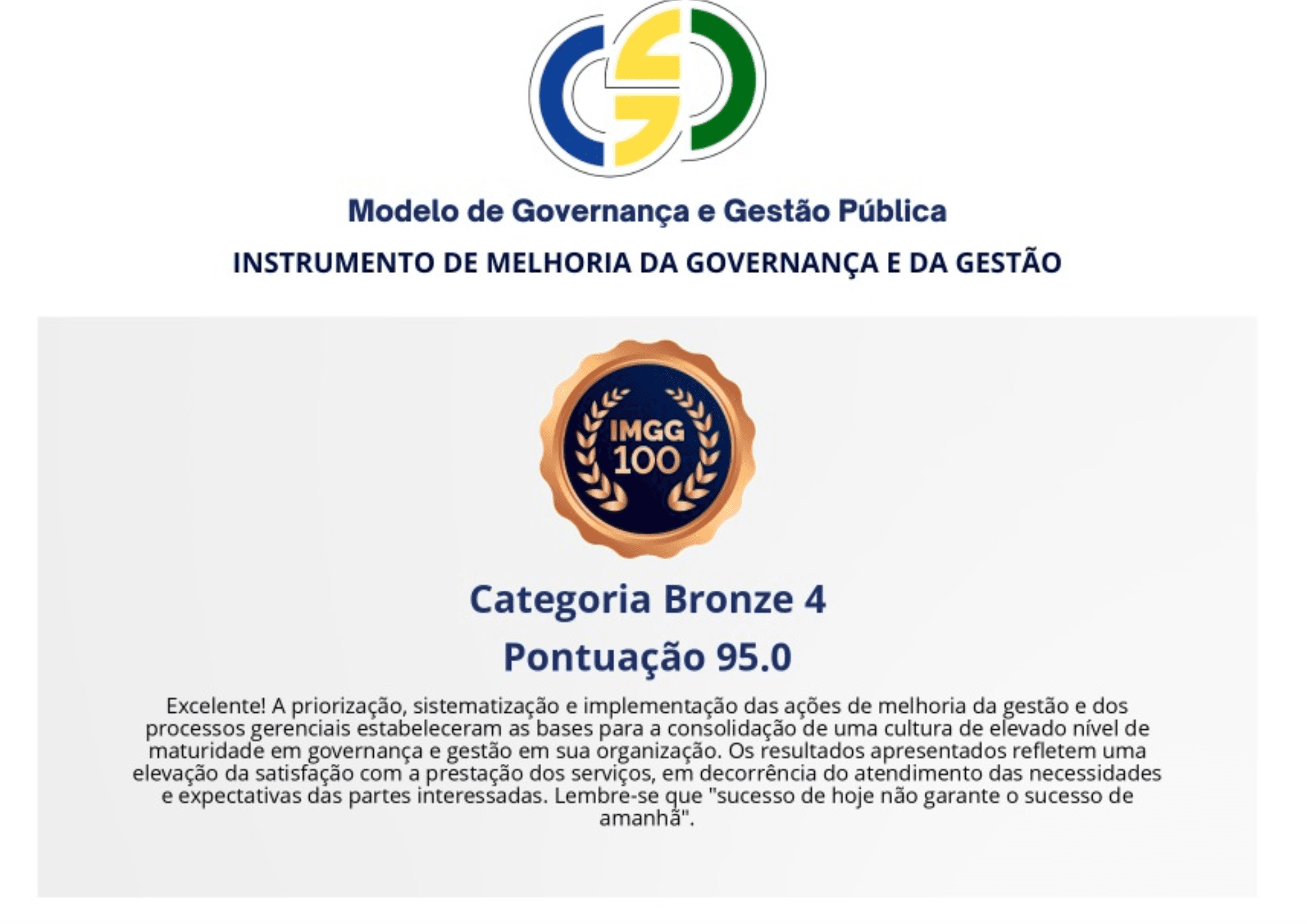 SEDEC é Bronze 4: resultado que reconhece a força da nossa equipe 